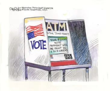 Editorial cartoon for Sept. 21, 2026